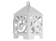 Lantaarns - Royclo - karton - 3D - lichtgevend - set van 32