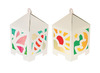 Lantaarns - Royclo - karton - 3D - lichtgevend - set van 32