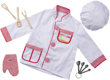 Kleding - verkleedkledij - Melissa & Doug - kok - rollenspel - per stuk