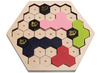 Spel - kleur en vorm - BS Toys Beezzz Puzzle - bijenkorf - legvormen - per spel