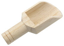 Open-ended - zandschep - klein - 12.5 cm - hout - per stuk
