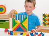 Spel - kleur en vorm - Dusyma GeoMo - kleurenspel - hout - per spel