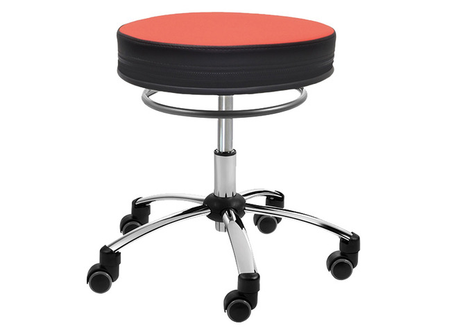 Leidsterstoel - Sanus - Krukje - 45 Tot 53 Cm - rood - per stuk