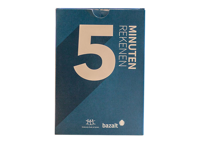 Jeu - jeu de mathématiques - Uitgeverij OMJS 5 Minuten Rekenen - jeu de cartes - par set