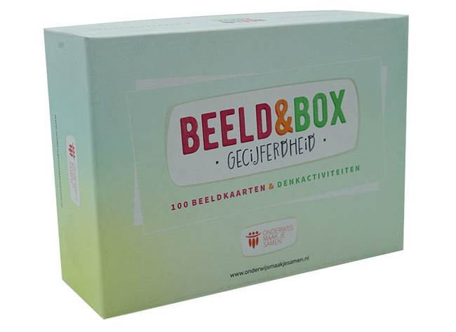 Spel - rekenspel - Uitgeverij OMJS Beeld&Box Gecijferdheid - getallen - rekenen - per set