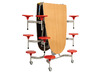 Tafel - vouwtafel - SICO - ovaal - 12 personen - 305 x 121 cm - per stuk