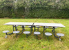 Tafel - vouwtafel - SICO - rechthoekig - 12 personen - 305 x 151 cm - outdoor - per stuk