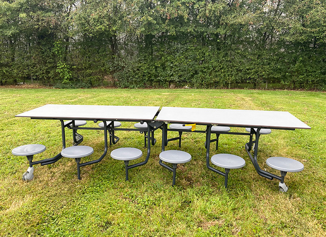 Table - table pliante - SICO - rectangulaire - 12 personnes - 305 x 151 cm - extérieur - par pièce
