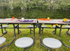 Tafel - vouwtafel - SICO - rechthoekig - 12 personen - 305 x 151 cm - outdoor - per stuk