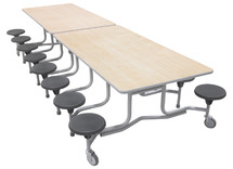Tafel - vouwtafel - SICO - rechthoekig - 16 personen - 305 x 61 x 132 cm - kleuters - per stuk