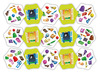 Spel - Switch It! - gezelschapsspel - Kleur en vorm - Flexiq - Per spel
