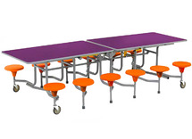 TAFEL SICO RECHTHOEKIG - 244 CM - 12-ZITS - KLEUTERS