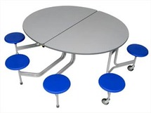 Sico Vouwtafel Rond - 8 - Zits - 68 cm - blad campanula - per stuk