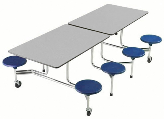 TABLE SICO RECTANGULAIRE, 8 SIèGES