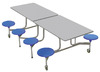 Tafel - vouwtafel - SICO - rechthoekig - 8 personen - 243 x 153 cm - per stuk