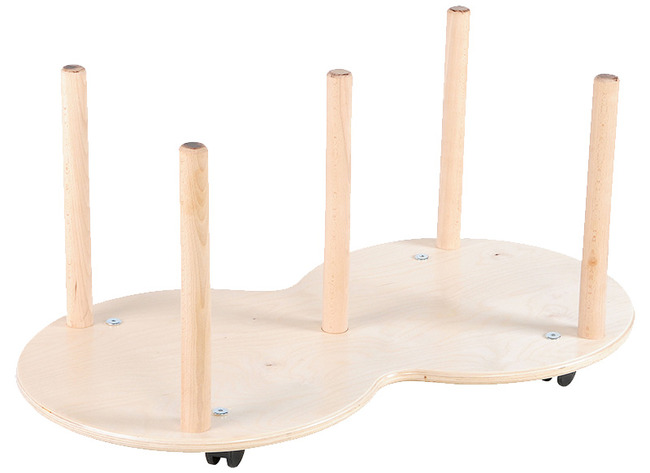 TROLLEY VOOR 20 ZITKUSSENS - DUBBEL