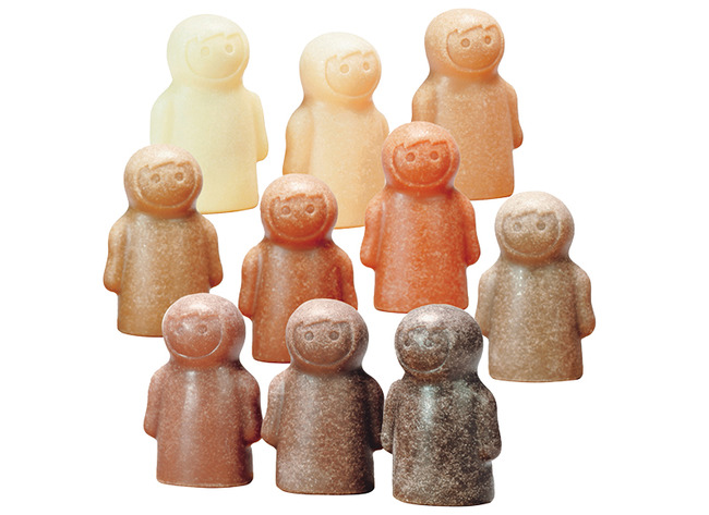 Figuren - Yellow Door Little People Like Me - poppetjes - set van 10 assorti