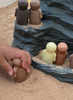 Figuren - Yellow Door Little People Like Me - poppetjes - set van 10 assorti