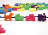 Kralen - figuren - 2,5 cm - set van 100 assorti