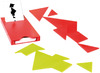 Denkspel - SmartGames Tangoes Expert - tangram - kleur en vorm - gevorderden - per spel