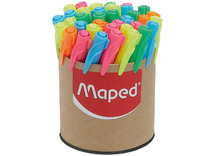 Markeerstiften - fluostiften - maped - fluopen - klaspak - assortiment van 36