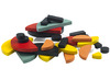 Spel - contructiespel - Djeco Ze Geoanimo - geometrisch - hout - per spel