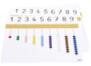 Spel - rekenspel - Montessori - Telkralen - 1 tot 9 - per spel