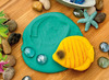 Speelgoed - vissen - Yellow Door Fish Sensory Play Stones - set van 8 assorti