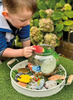 Speelgoed - vissen - Yellow Door Fish Sensory Play Stones - set van 8 assorti