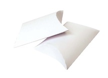 Karton - kartonnen doosje - ovaal plooi - blanco - set van 6