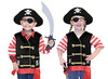 Kleding - verkleedkledij - Melissa & Doug - piraat - rollenspel - per stuk