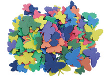 Figuren - foam - vlinder - set van 150
