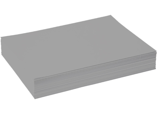 Knutselpapier - Folia - A4 - 120 g - grijs - pak van 250 vellen