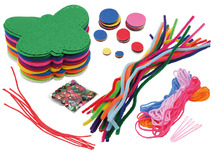 Knutselpakket - Easykit - vlinders - vilt - voordeelpakket - per set