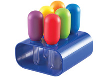 Ontdekkingsmateriaal - Learning Resources Primary Science Jumbo Eyedroppers with Stand - pipetten - per set