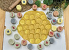 Stempels - letterstempels - Yellow Door Alphabet Stamping Stones - alfabet - per set