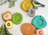 Stempels - letterstempels - Yellow Door Alphabet Stamping Stones - alfabet - per set