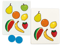 Spel - zoekspel - Rolf - wat ontbreekt er? - fruit - taal - per spel