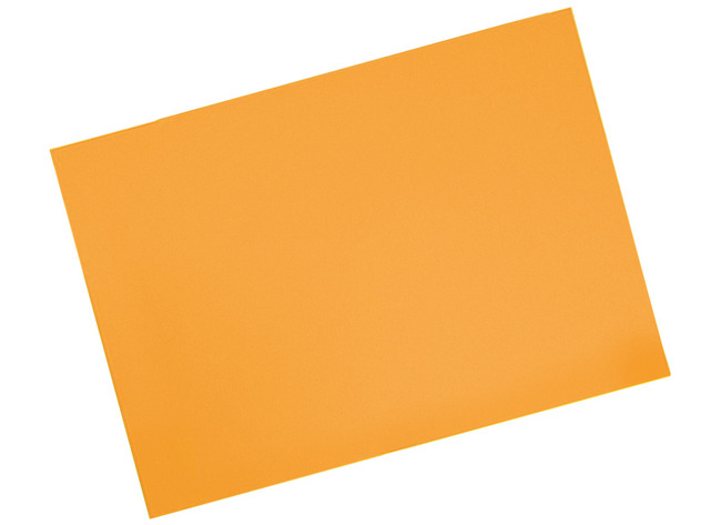 Knutselpapier - Bristol - 160 g - 45 x 64 cm - oranje - set van 10
