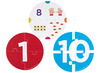 Telspel - rekenen - Nathan - getallenwiel 0 tot 10 - puzzel - per spel