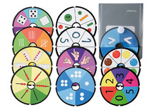 Rekenkaarten - C-spinner Wiskundekaarten Junior - per set