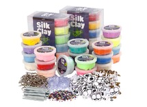 Knutselpakket - Easykit - Silk Clay - klei - boetseren - voordeelpakket - per set