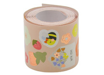 Stickers - bloem en bij - rol van 416 stickers