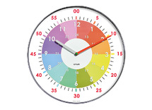 Klok - wandklok - leerklok - kleuren - per stuk