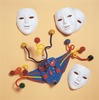 MASKERS - VOLWASSEN MODEL - SET VAN 12