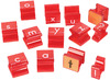 Stempels - letterstempels - Learning Resources Lowercase Alphabet Stamps - kleine letters - alfabet - per set