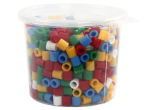 Kralen - strijkkralen - Nabbi Jumbo - gekleurd - set van 550 assorti