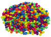 Kralen - fantasie - 1,3 cm - set van 480 assorti