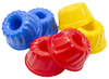 Mallen - cake - zand - set van 6