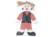 Figueren - kinderfiguur - Roylco - papier - blanco - set van 36